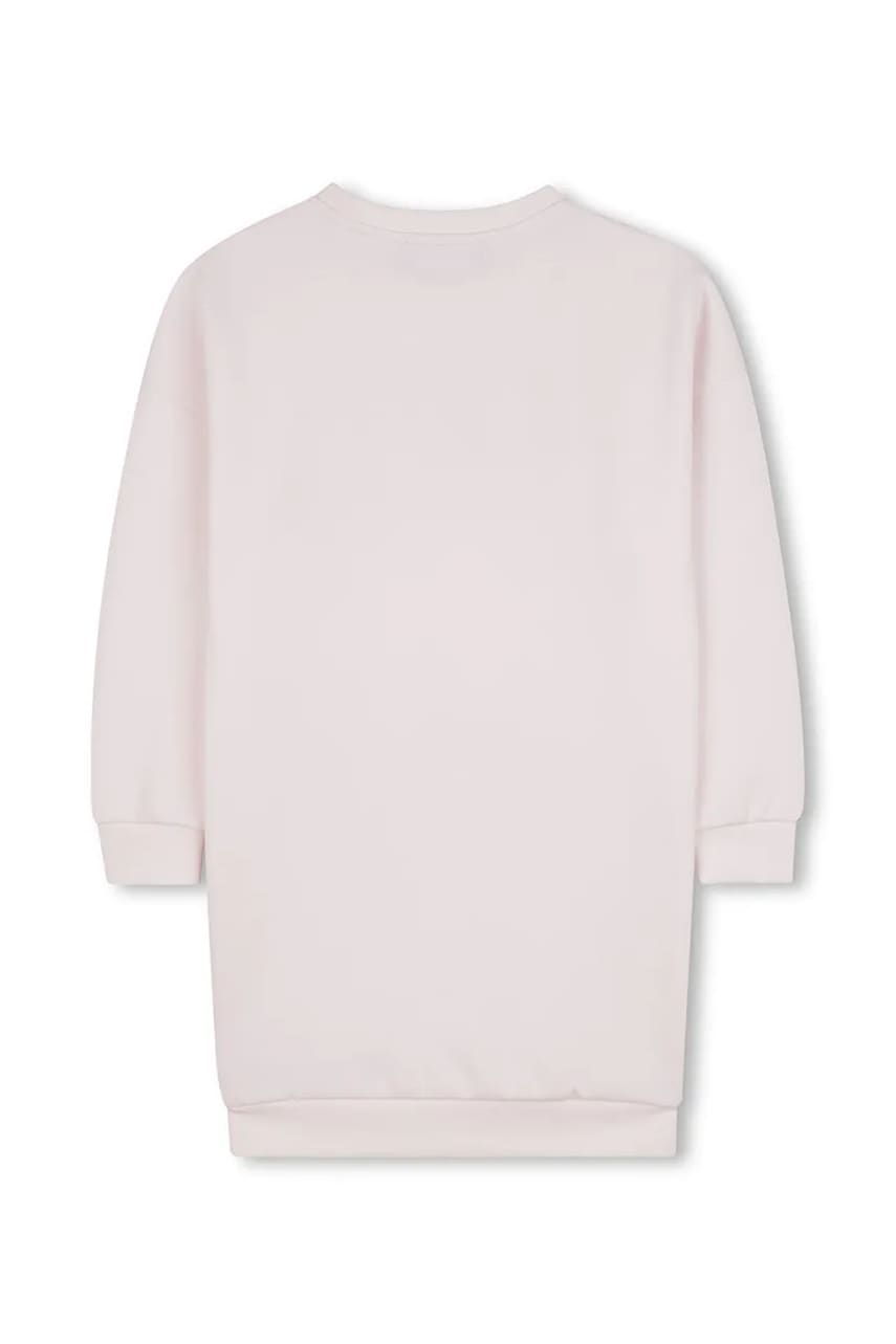 Детское платье Karl Lagerfeld цвет розовый mini oversize Z30616 Детское платье Karl Lagerfeld цвет розовый mini oversize Z30616