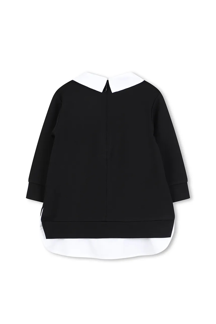 Платье для младенцев Karl Lagerfeld цвет чёрный mini прямое Z30653 Платье для младенцев Karl Lagerfeld цвет чёрный mini прямое Z30653