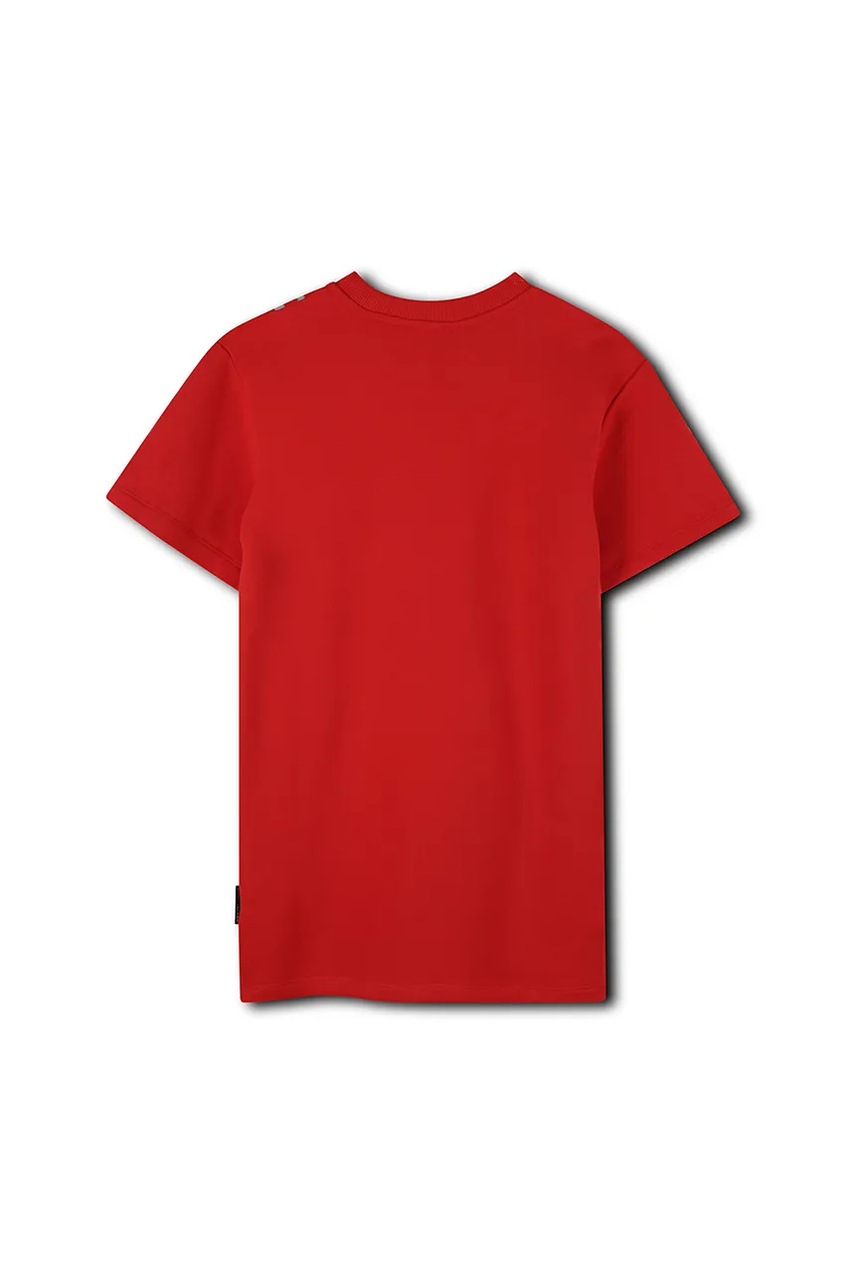 Хлопковое детское платье Marc Jacobs цвет красный mini oversize W60604 Хлопковое детское платье Marc Jacobs цвет красный mini oversize W60604