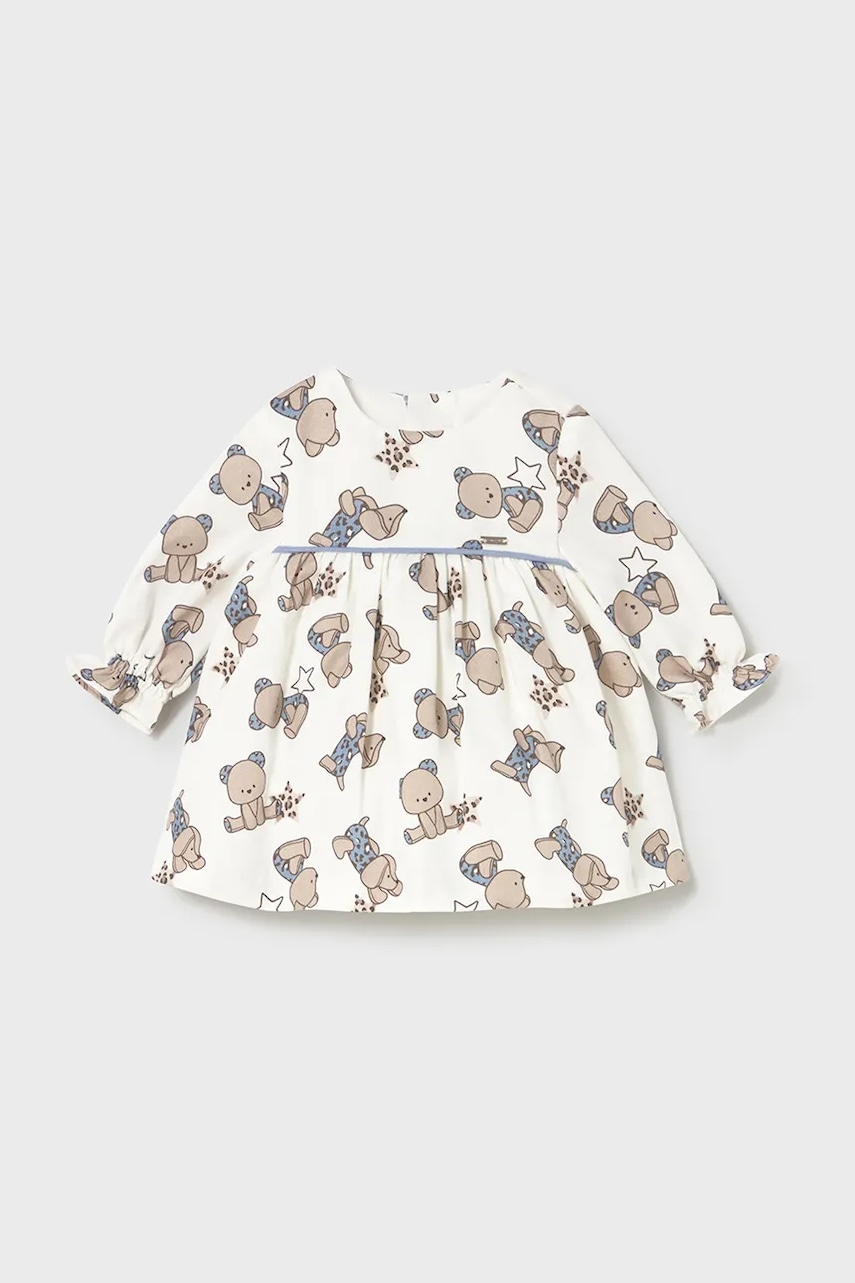 Mayoral Newborn rochie bebe mini, evazați, 2814 Mayoral Newborn rochie bebe mini, evazați, 2814