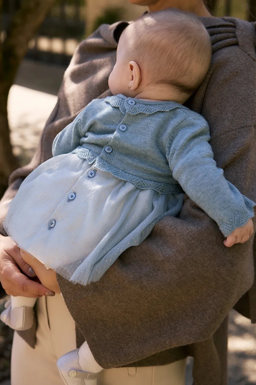 Mayoral Newborn rochie bebe mini, evazați, 2815