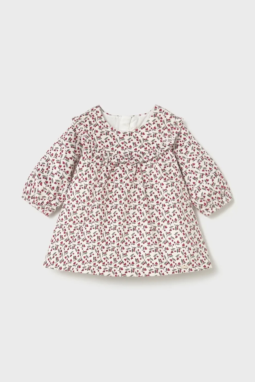 Mayoral Newborn rochie bebe culoarea roșu, mini, evazați, 2822