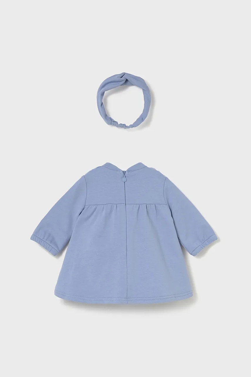 Платье для младенцев Mayoral Newborn mini расклешённое 2823 Платье для младенцев Mayoral Newborn mini расклешённое 2823