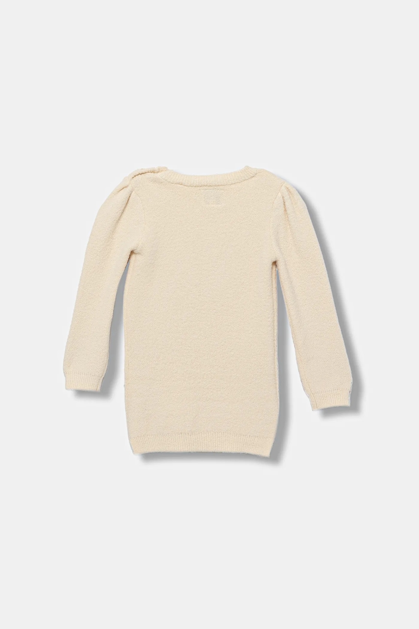 Платье для младенцев Guess цвет бежевый mini прямое A5BK01 Z3220 Платье для младенцев Guess цвет бежевый mini прямое A5BK01 Z3220