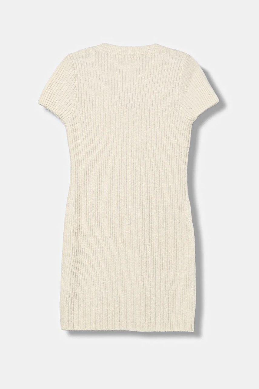 Детское платье Guess цвет бежевый mini прямое J4BK30 Z3B50 Детское платье Guess цвет бежевый mini прямое J4BK30 Z3B50