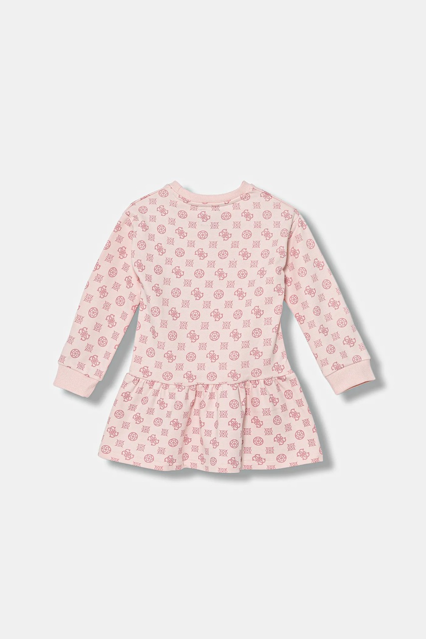 Хлопковое детское платье Guess