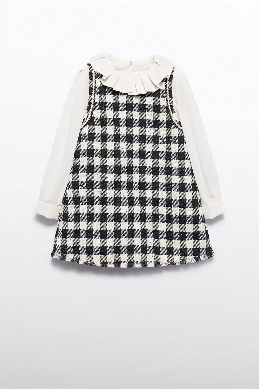 Детское платье Abel&Lula цвет чёрный mini прямое 5526