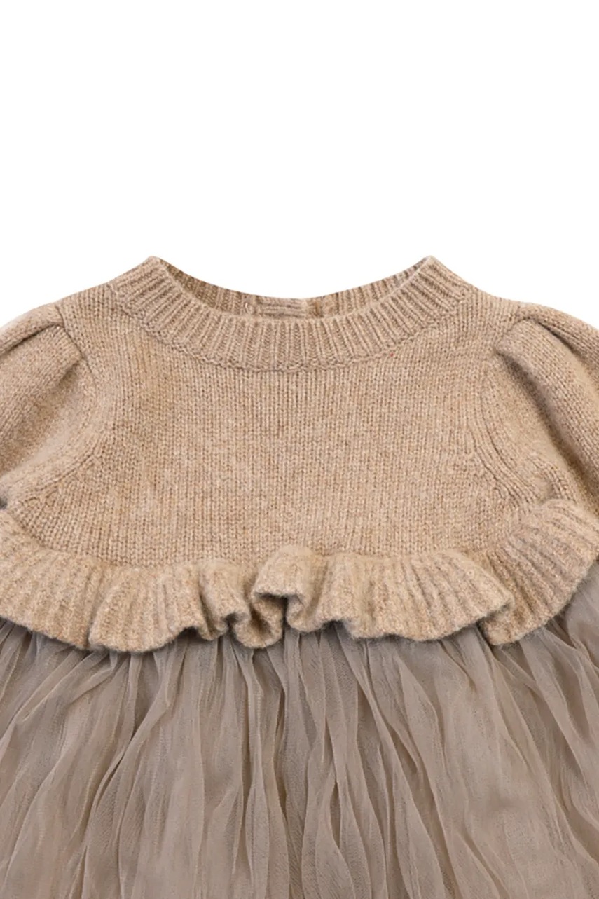 Detské šaty s prímesou vlny Donsje Paulien Dress