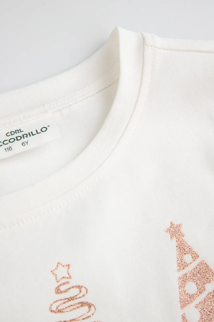 Dětské šaty s bavlnou Coccodrillo (obrázek 3)