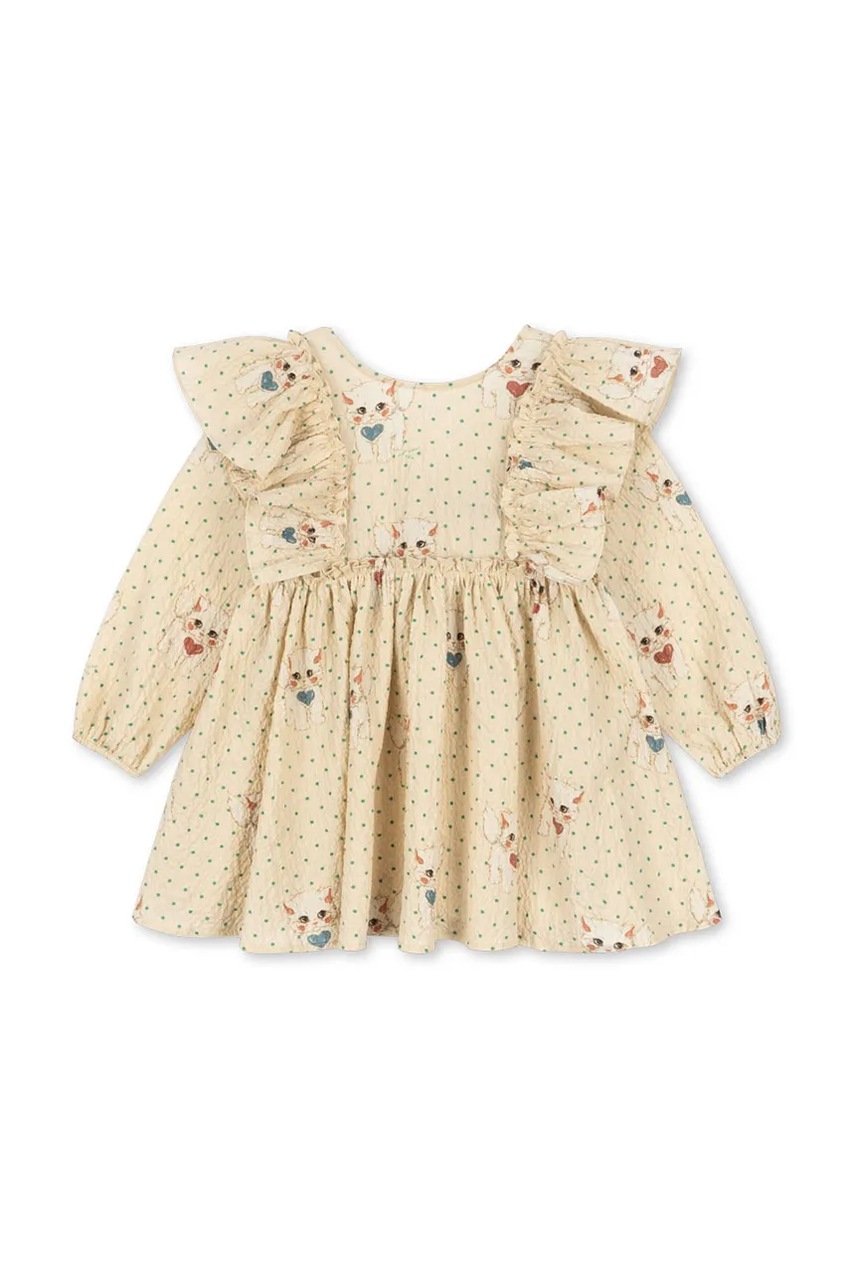 Детское платье Konges Sløjd ELIN BOW DRESS GOTS