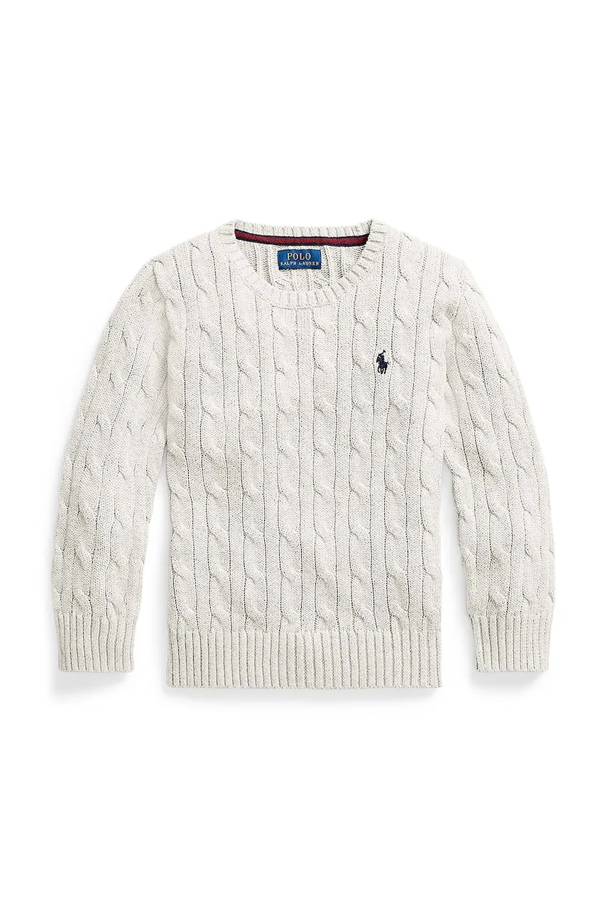 Levně Svetr Polo Ralph Lauren bílá barva, 322702674024