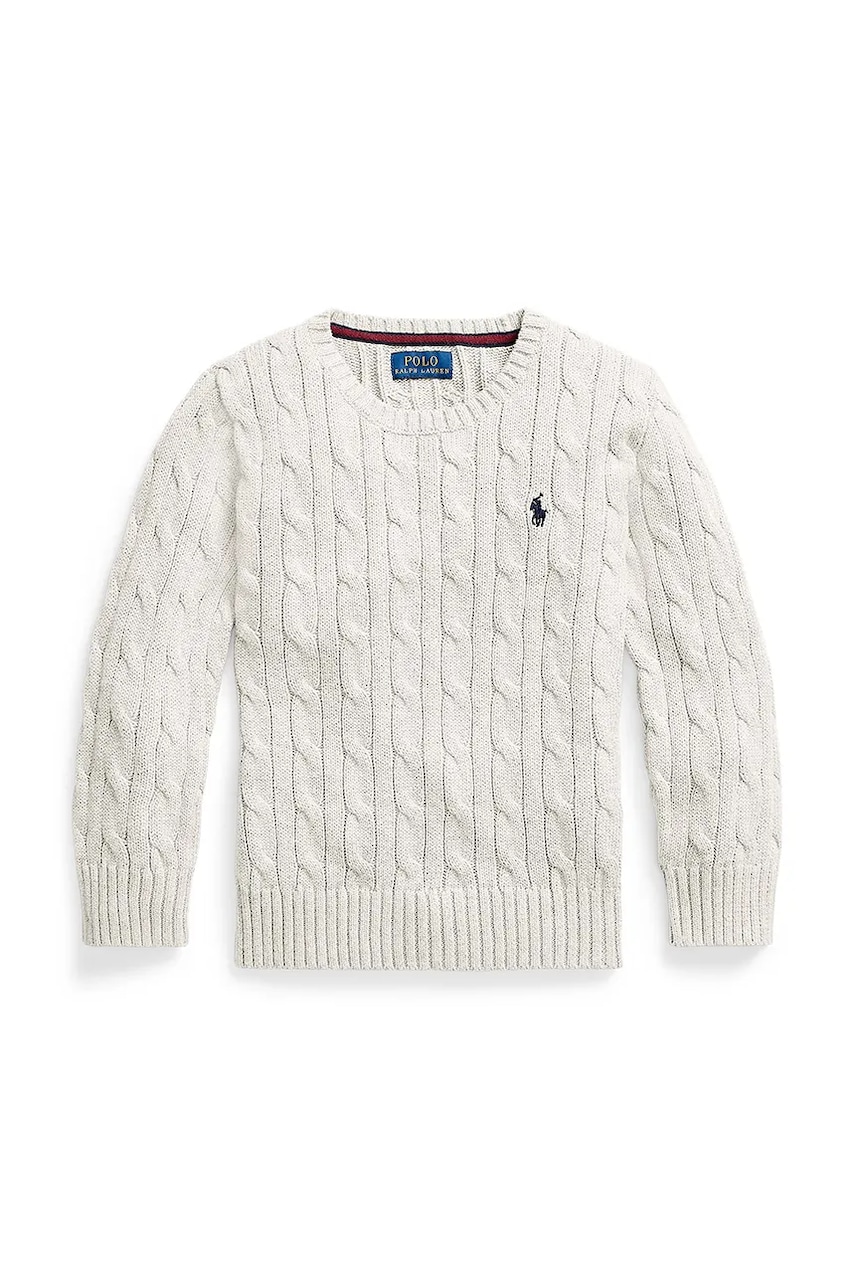 Свитер Polo Ralph Lauren цвет белый лёгкое 322702674024 Свитер Polo Ralph Lauren цвет белый лёгкое 322702674024