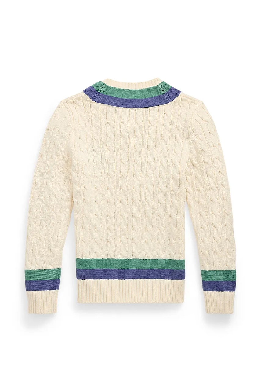 Свитер Polo Ralph Lauren цвет бежевый лёгкое 323970472001 Свитер Polo Ralph Lauren цвет бежевый лёгкое 323970472001