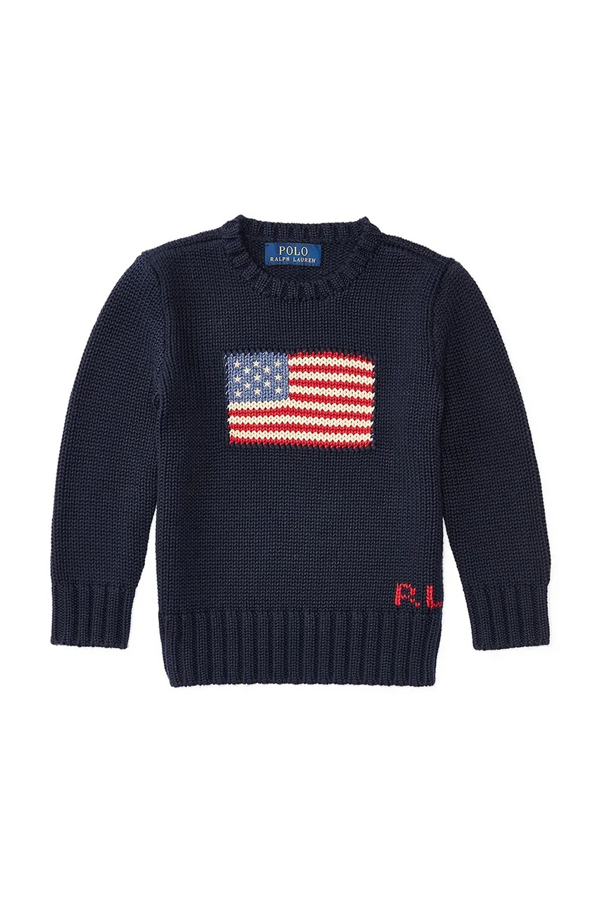 Свитер Polo Ralph Lauren цвет синий 322668285001 Свитер Polo Ralph Lauren цвет синий 322668285001