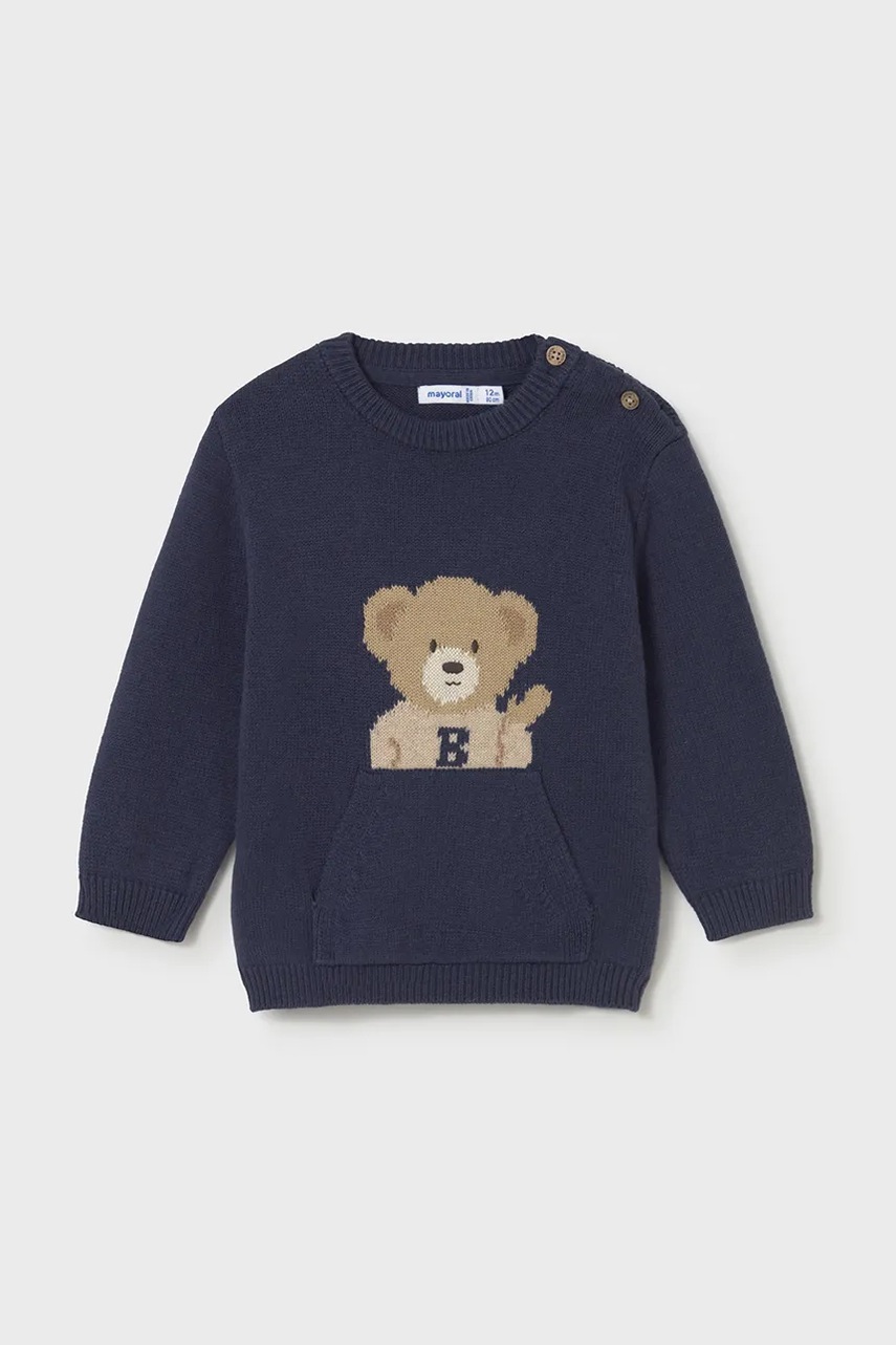 Mayoral pulover bebe culoarea bleumarin, 2341