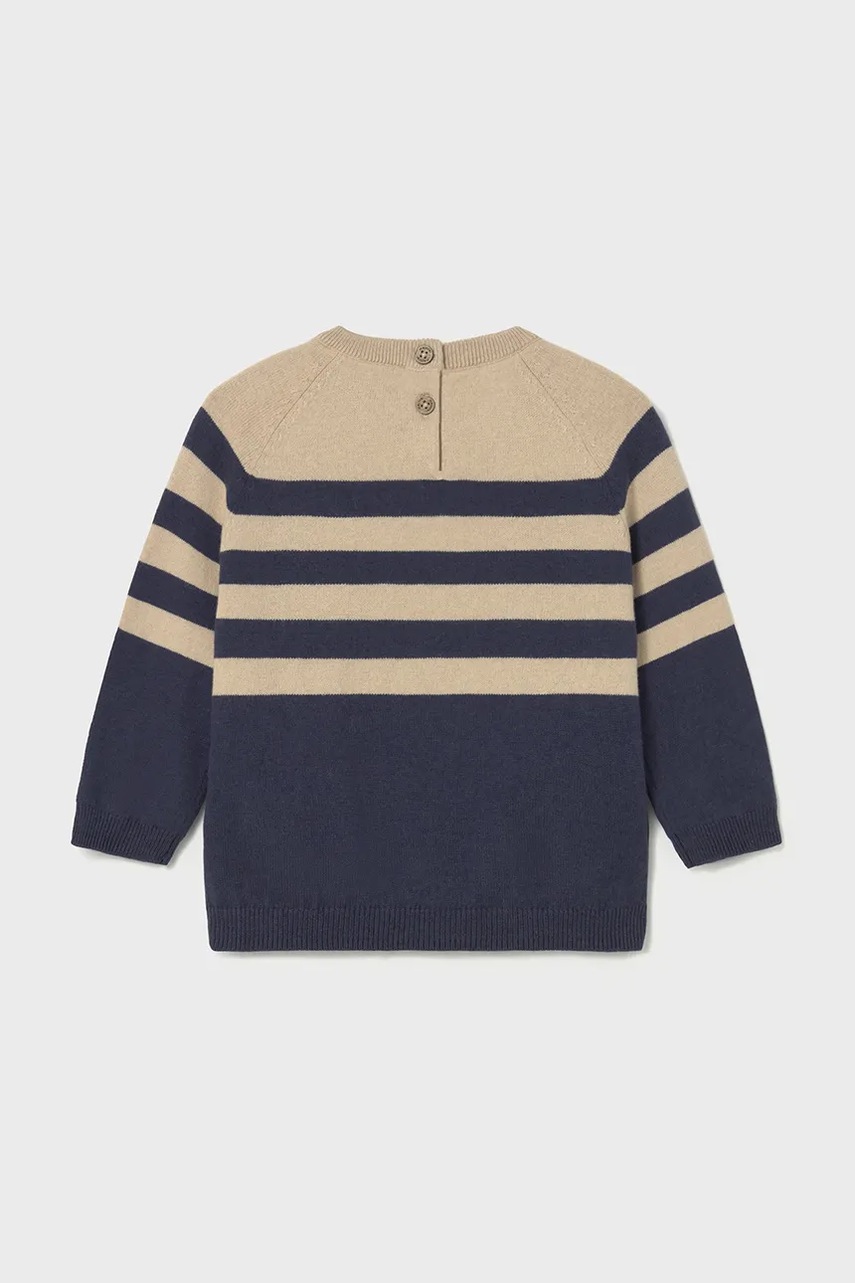 Детский свитер с примесью шерсти Mayoral цвет синий 2342