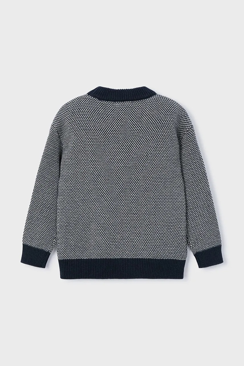 Детский свитер Mayoral цвет синий тёплый 4376