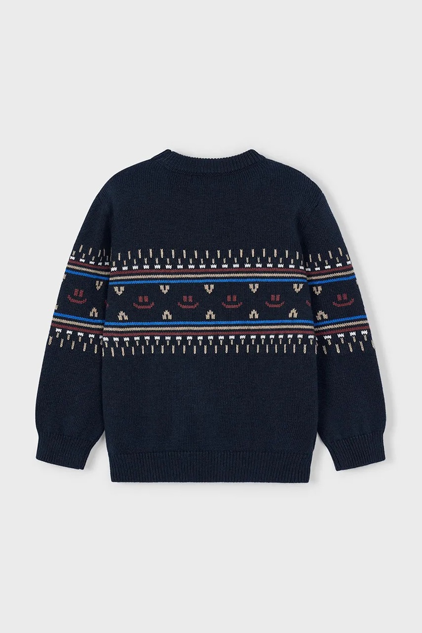 Детский свитер Mayoral цвет синий 4377