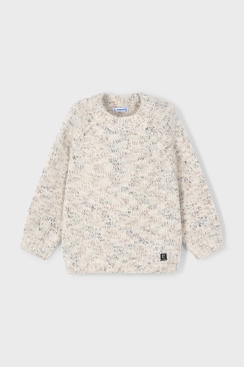 Детский свитер Mayoral цвет бежевый 4378