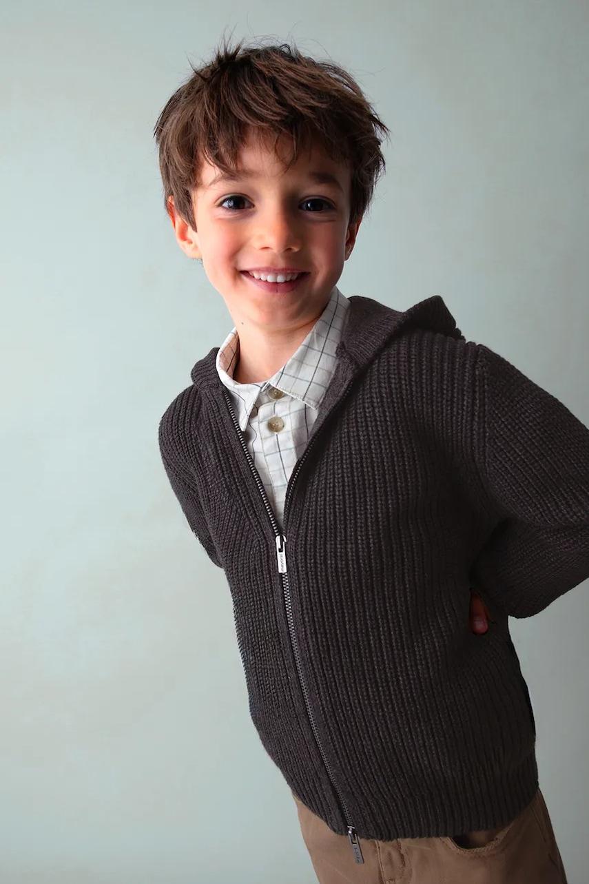 Mayoral pulover copii culoarea gri, 4386