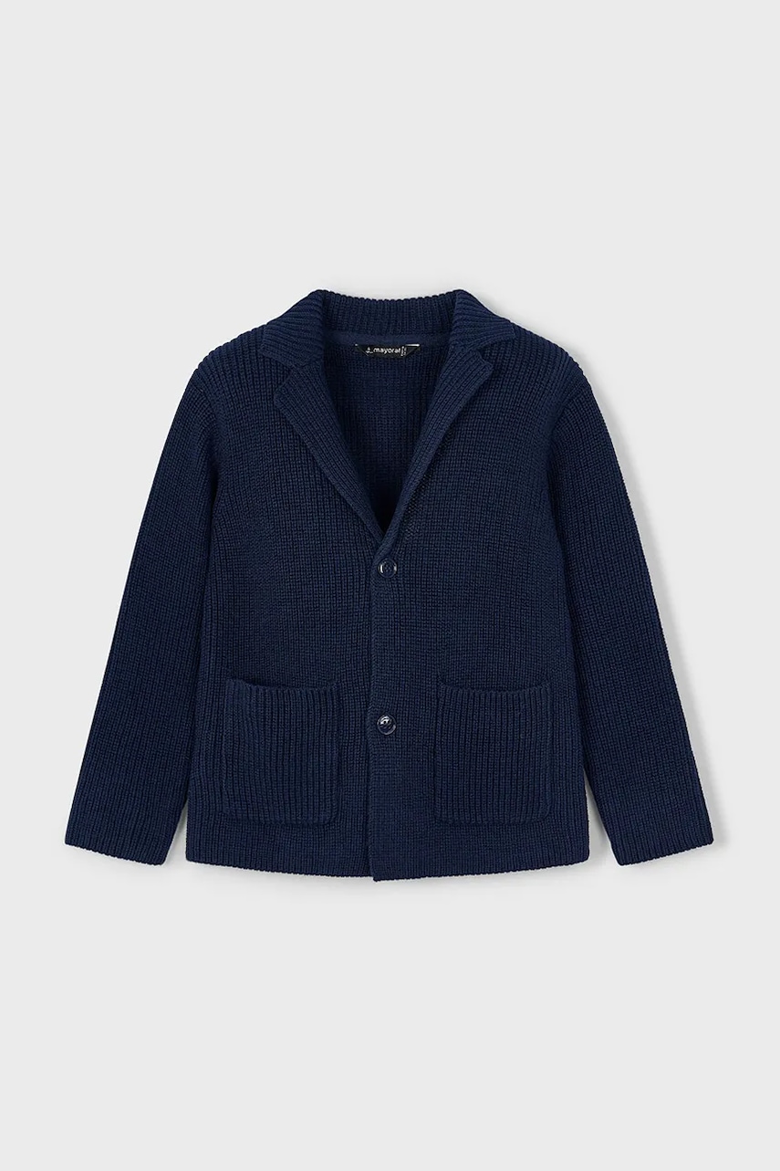 Mayoral cardigan copii culoarea bleumarin, light, 4412