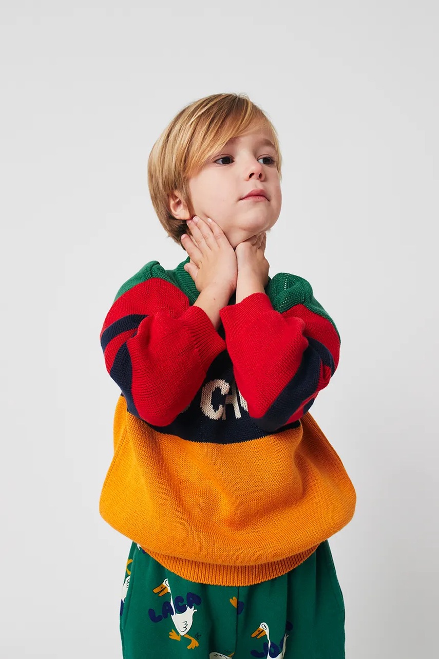 Dětský bavlněný svetr Bobo Choses (obrázek 6)