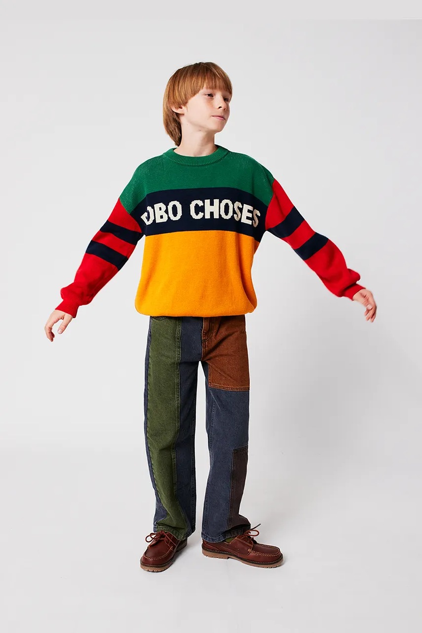 Dětský bavlněný svetr Bobo Choses (obrázek 8)