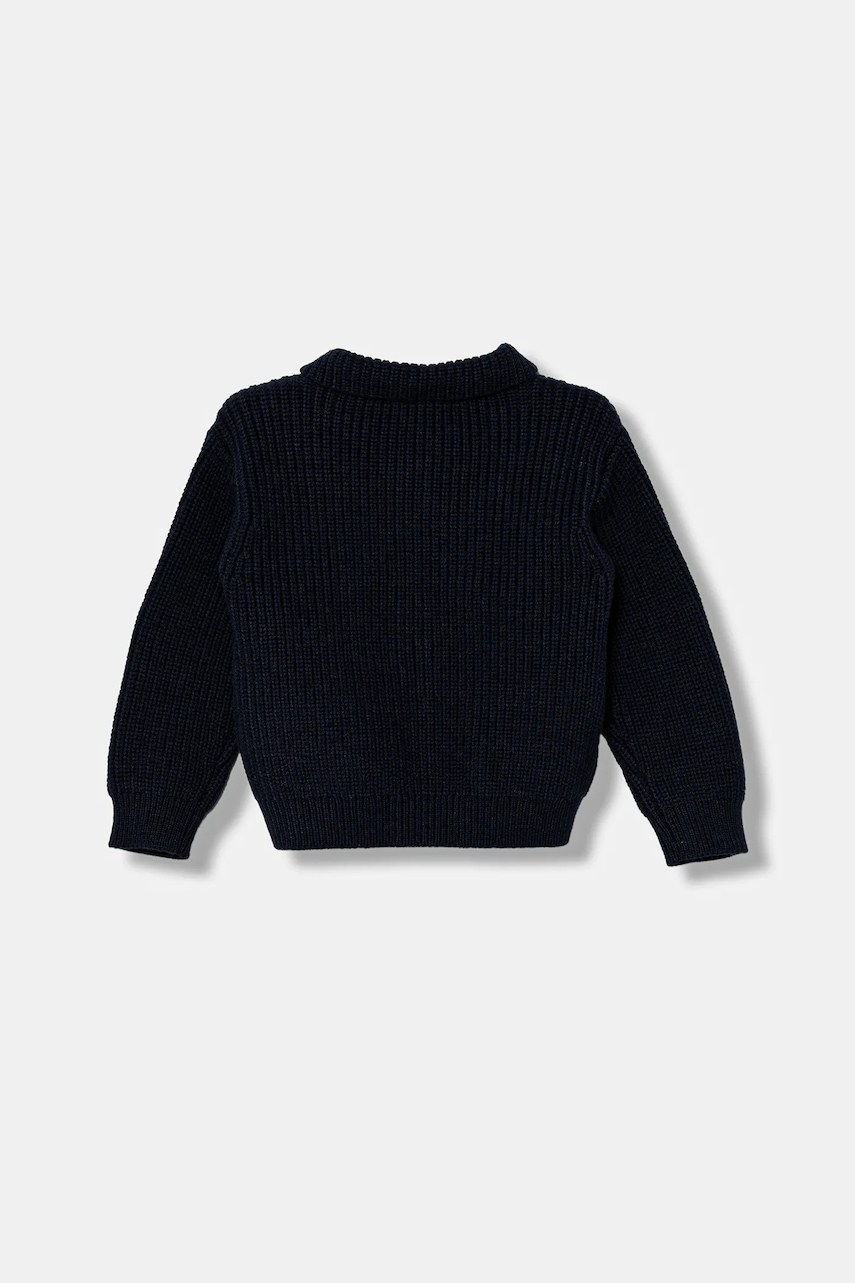 Кардиган для младенцев Emporio Armani цвет синий EB000661 AF17345 Кардиган для младенцев Emporio Armani цвет синий EB000661 AF17345