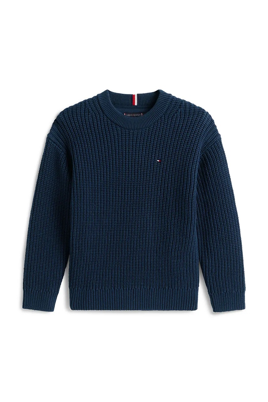 Детский свитер Tommy Hilfiger цвет синий KB0KB09908