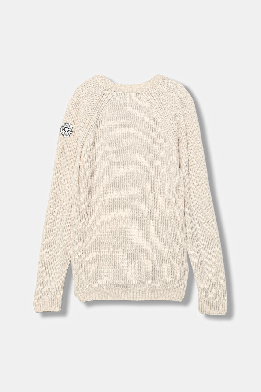 Детский свитер Guess цвет бежевый лёгкий L5BR00 Z39O0