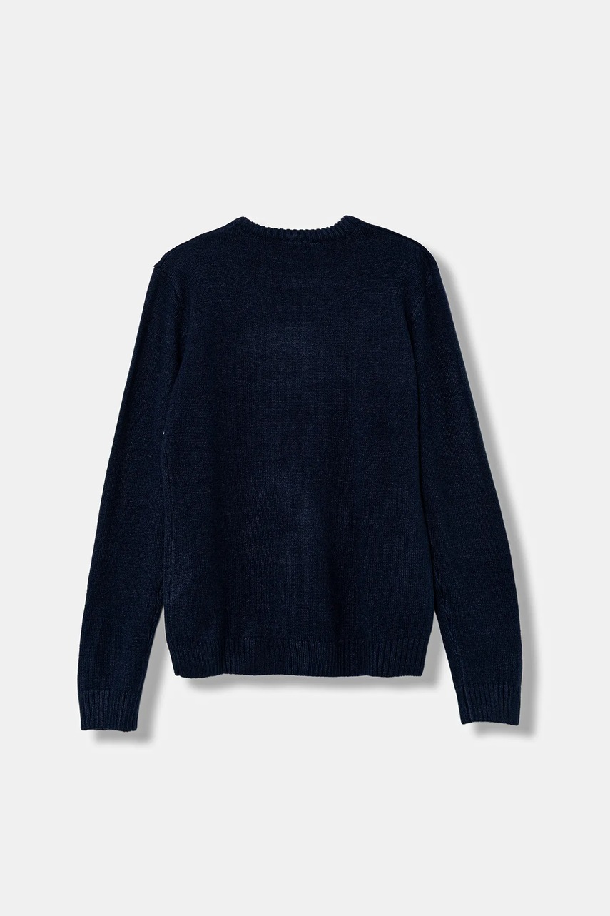 Детский свитер Guess цвет синий лёгкий L5BR02 Z32N0