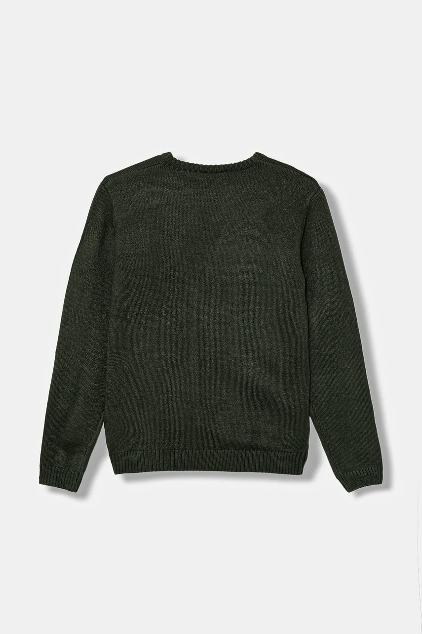 Детский свитер Guess цвет зелёный лёгкий L5BR02 Z32N0