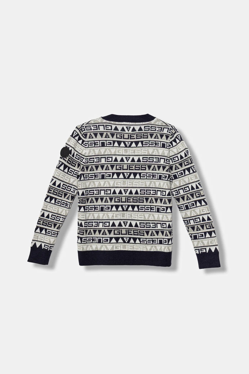 Детский кардиган Guess цвет синий лёгкий N5BR06 Z2BB0