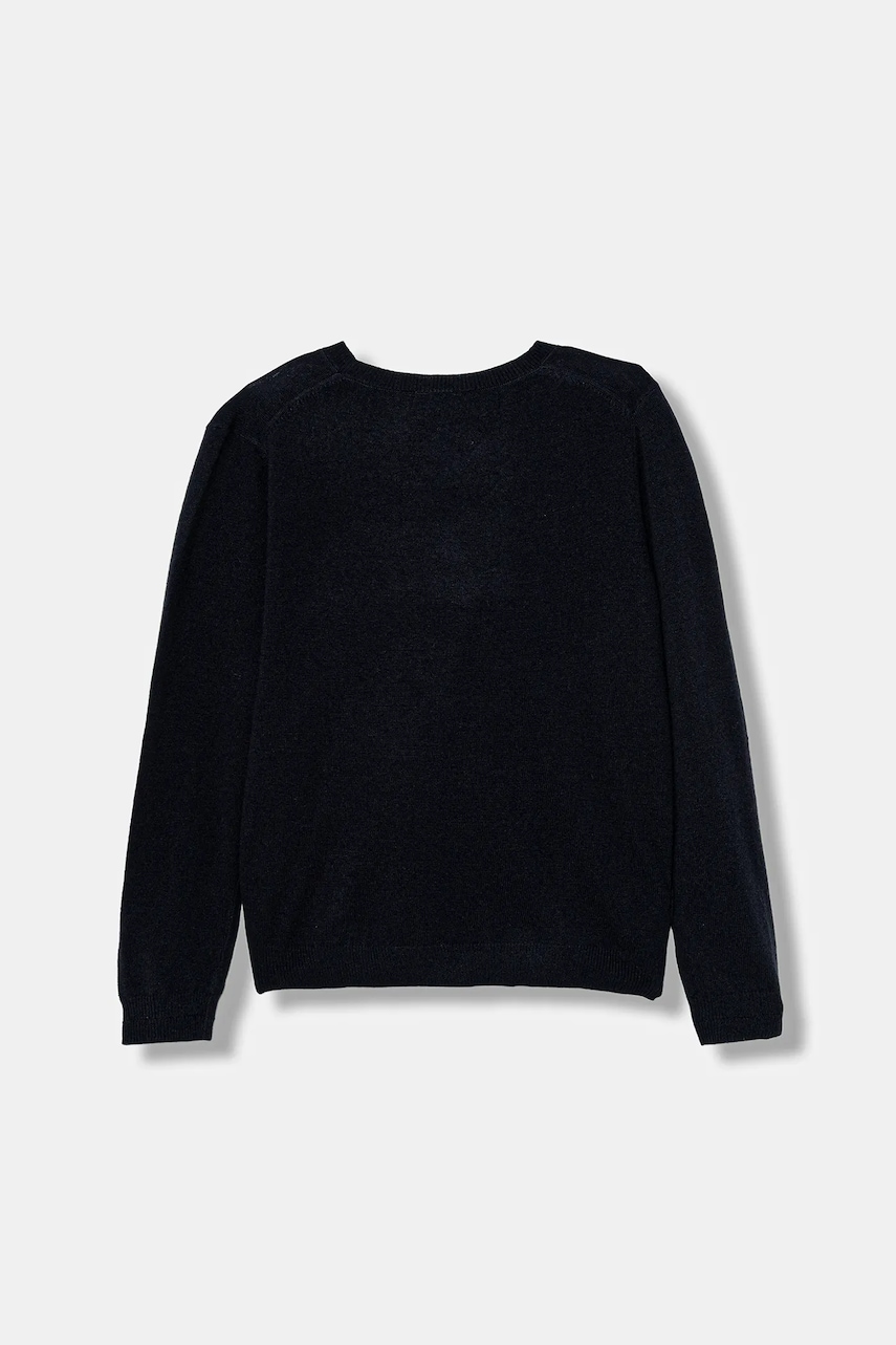 Детский свитер с добавлением шерсти United Colors of Benetton цвет синий лёгкий 106WC108R Детский свитер с добавлением шерсти United Colors of Benetton цвет синий лёгкий 106WC108R