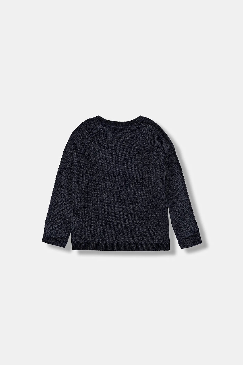Детский свитер United Colors of Benetton цвет синий тёплый 16CLC108T Детский свитер United Colors of Benetton цвет синий тёплый 16CLC108T