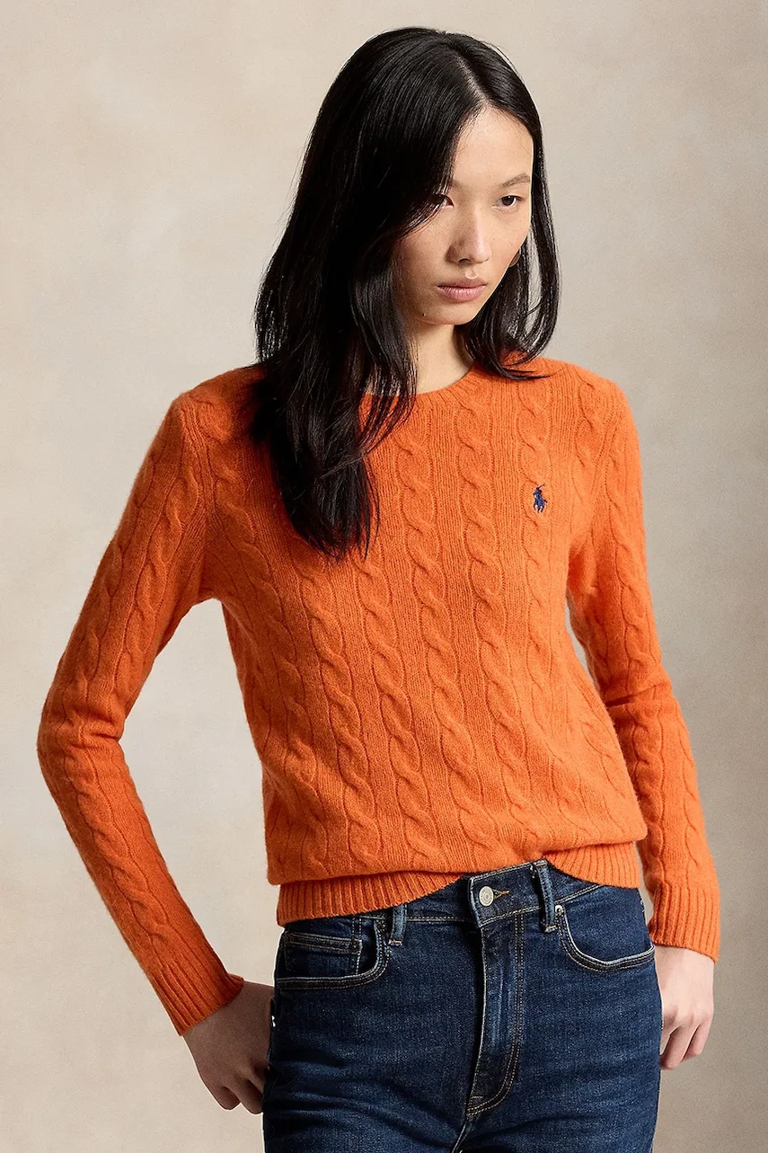 Polo Ralph Lauren sweter damski z dodatkiem kaszmiru