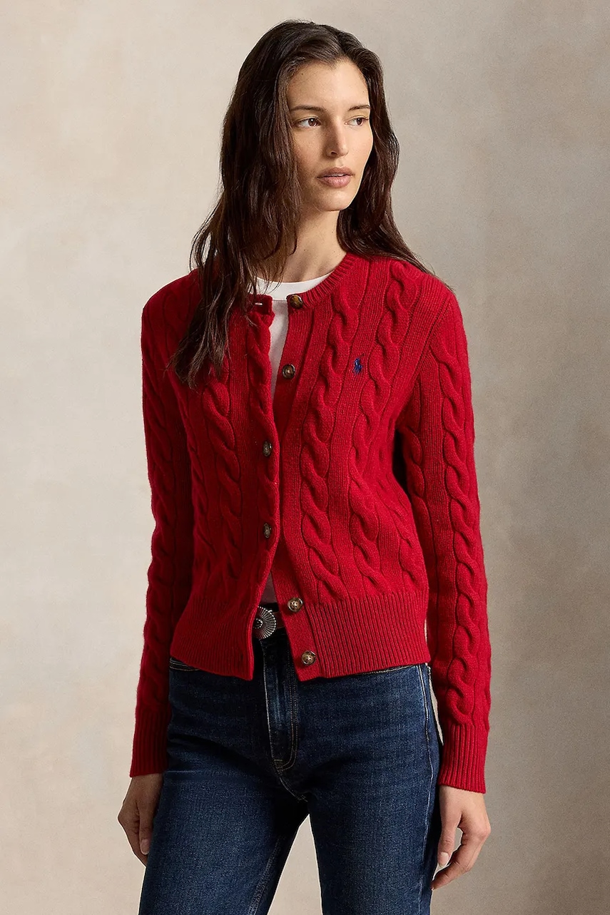 Polo Ralph Lauren  cardigan pentru femei din lână