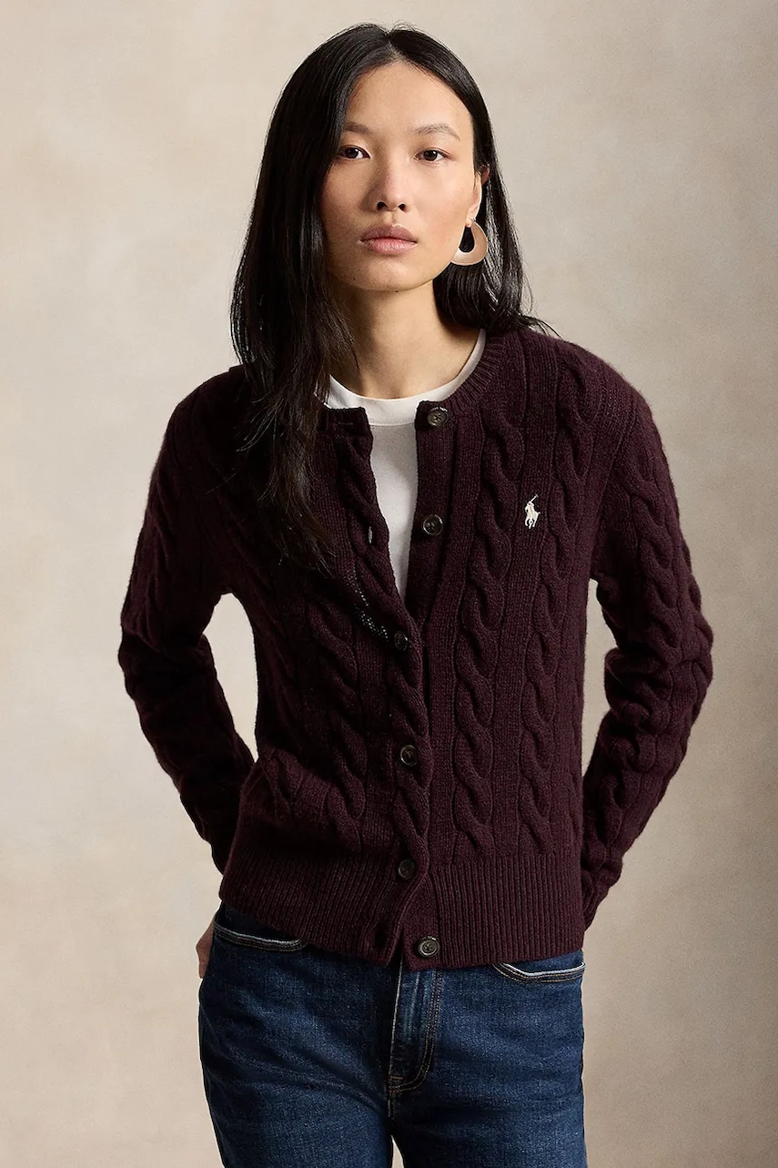 Polo Ralph Lauren kardigan damski wełniany