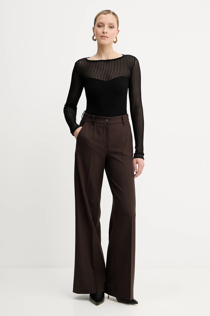 Свитер Patrizia Pepe цвет чёрный лёгкий 8K0305 K143