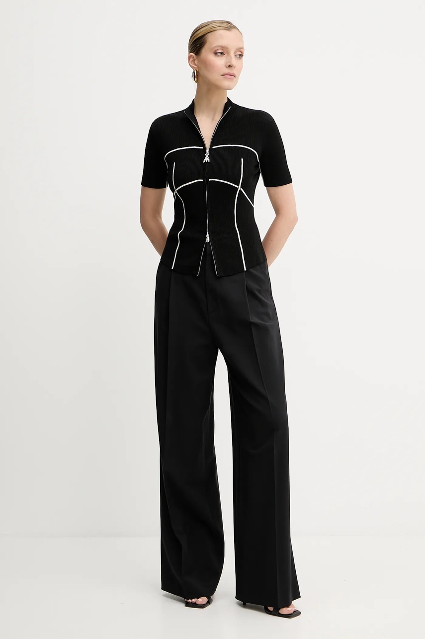 Джемпер Patrizia Pepe цвет чёрный 8K0306 K265