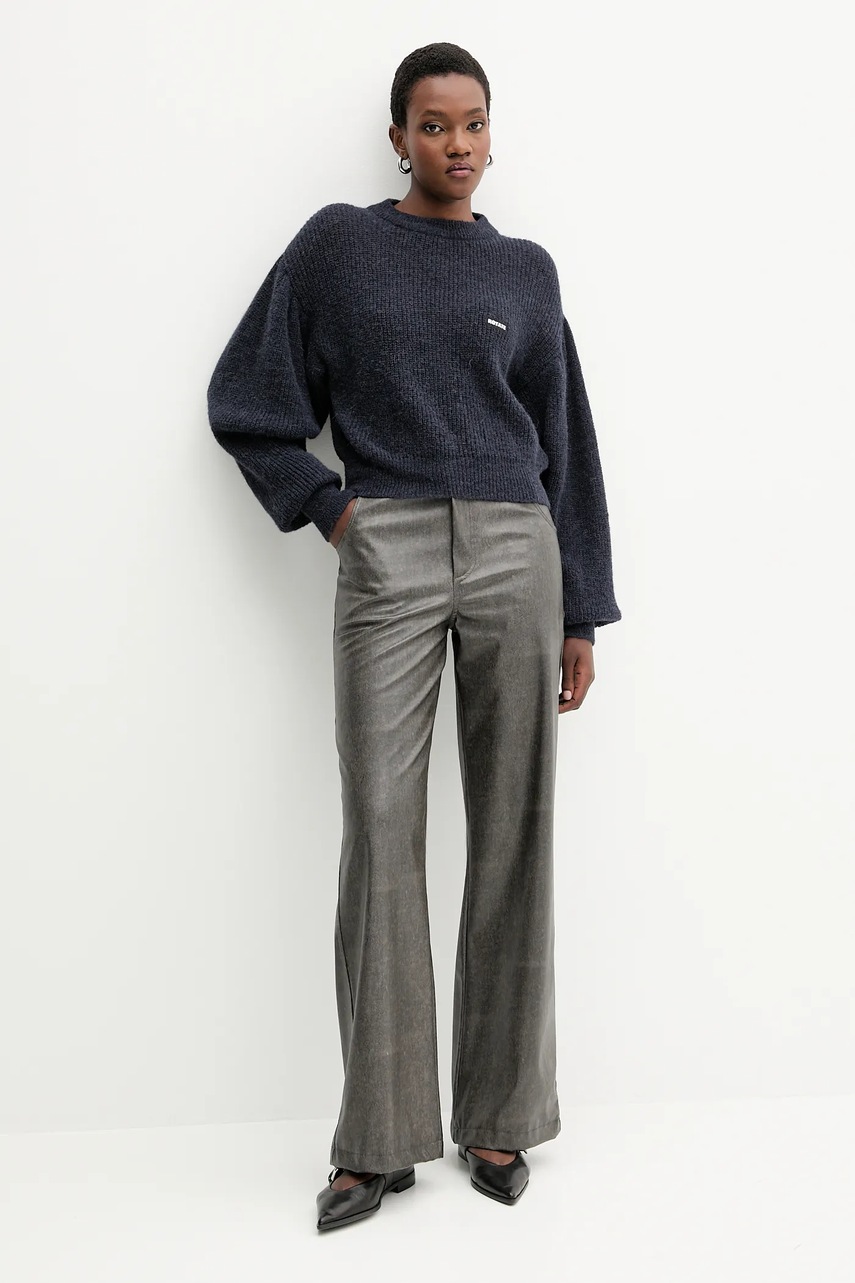 Свитер с шерстью Rotate 0 цвет синий  1142781725