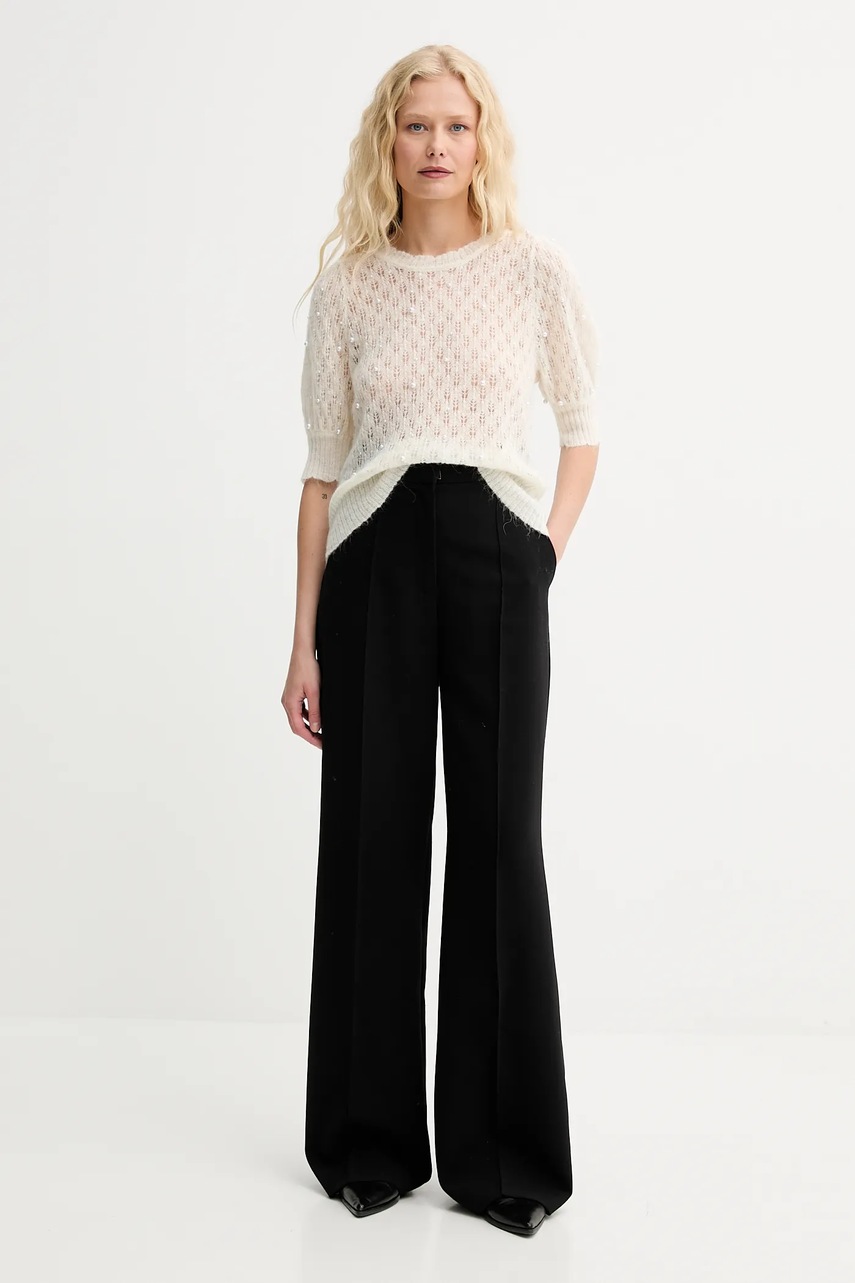 Шерстяной свитер MUNTHE POPTA цвет бежевый лёгкое 252161925274