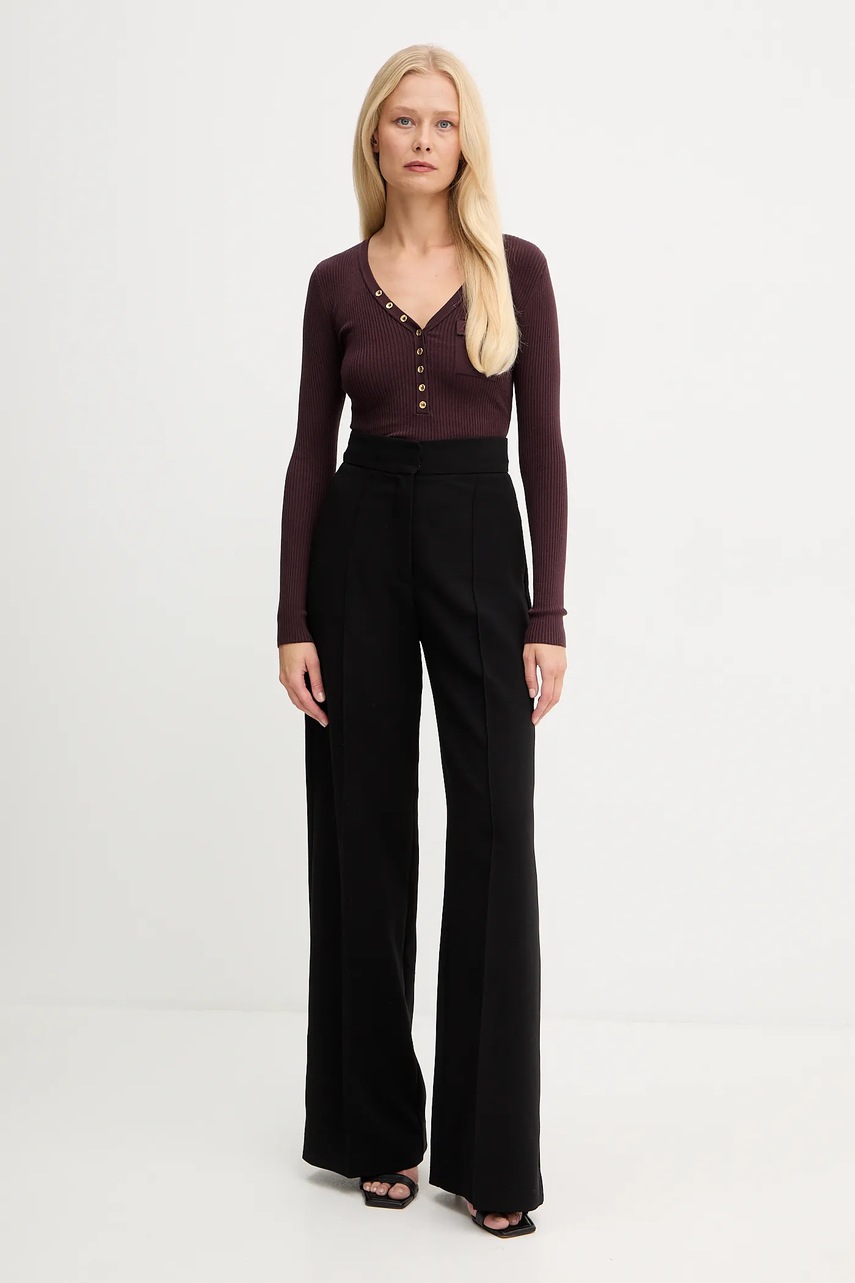 Свитер с добавлением шелка Elisabetta Franchi цвет бордовый  MK12B56E2