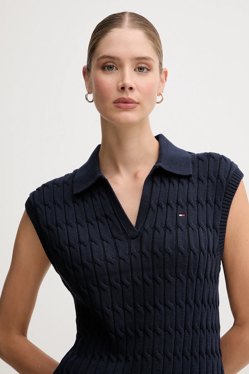 Bavlnená vesta Tommy Hilfiger