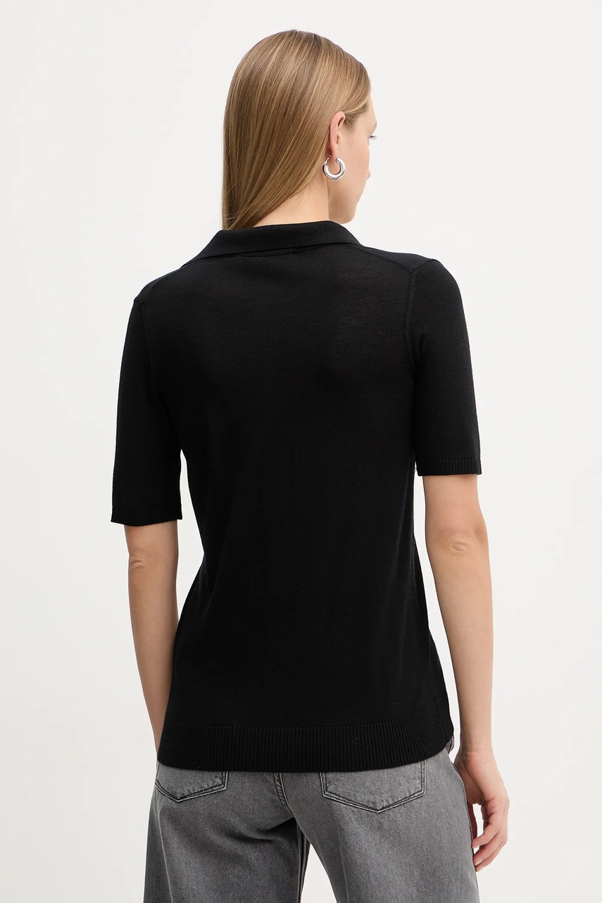 Vlněné polo tričko Simona Corsellini (obrázek 3)