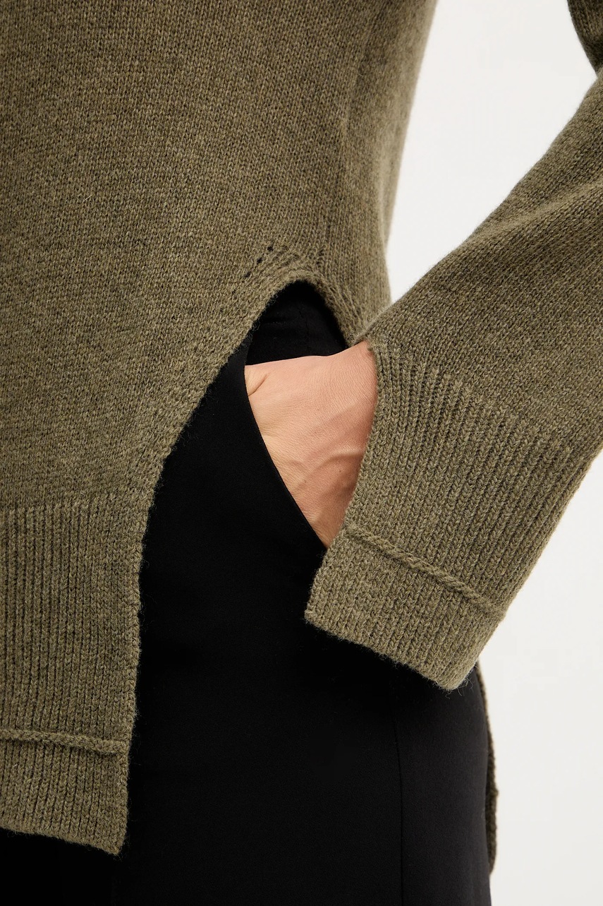 Πουλόβερ με προσθήκη μαλλιού Simona Corsellini φωτογραφία