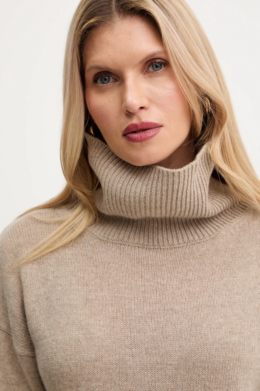 Πουλόβερ με προσθήκη μαλλιού Simona Corsellini φωτογραφία