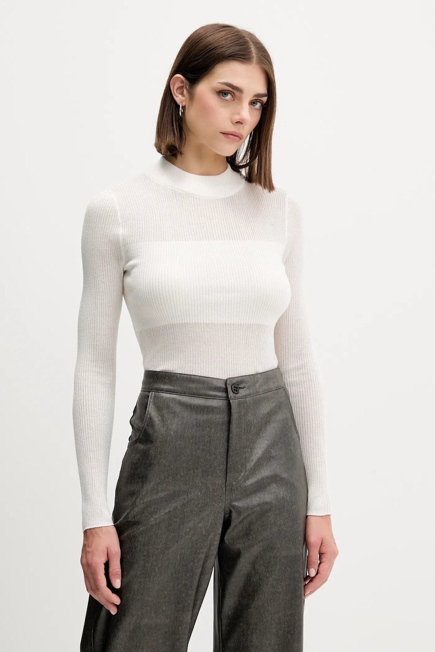 Hugo Blue pulover culoarea bej, light, 50543045