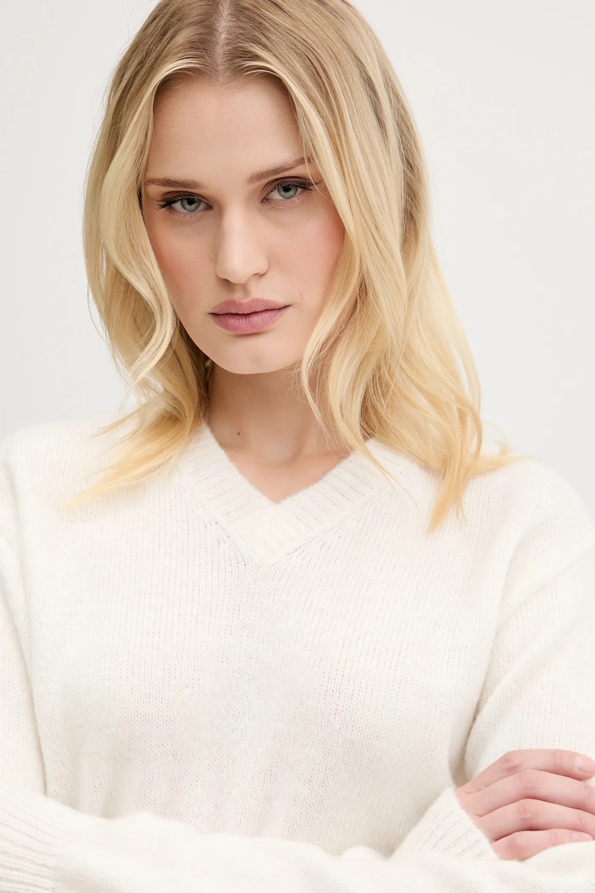 Vlněný svetr HUGO Solanu