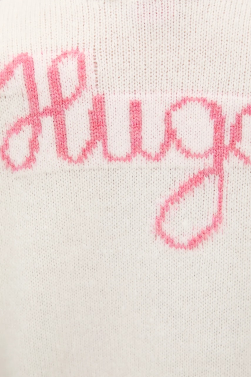 Vlněný svetr HUGO Solanu